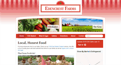 Desktop Screenshot of edencrestfarms.com